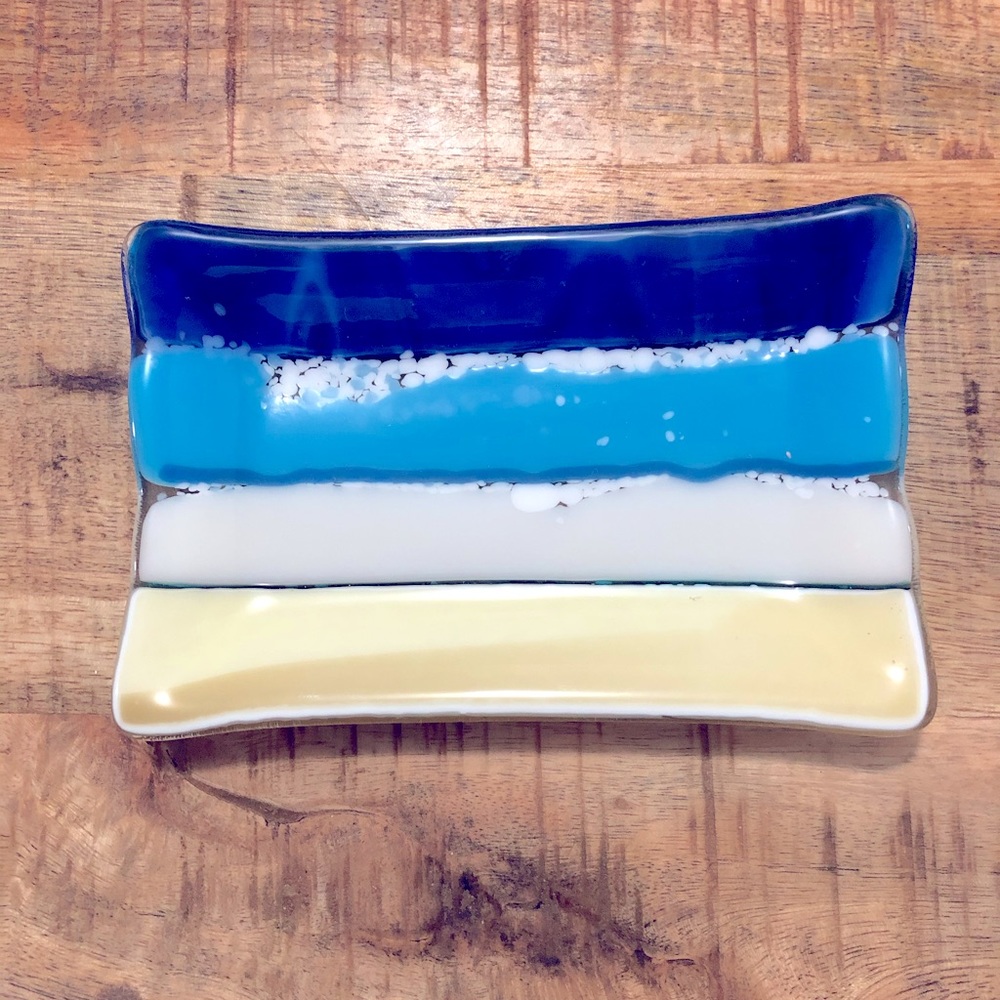 Abstract Ocean Soap dish